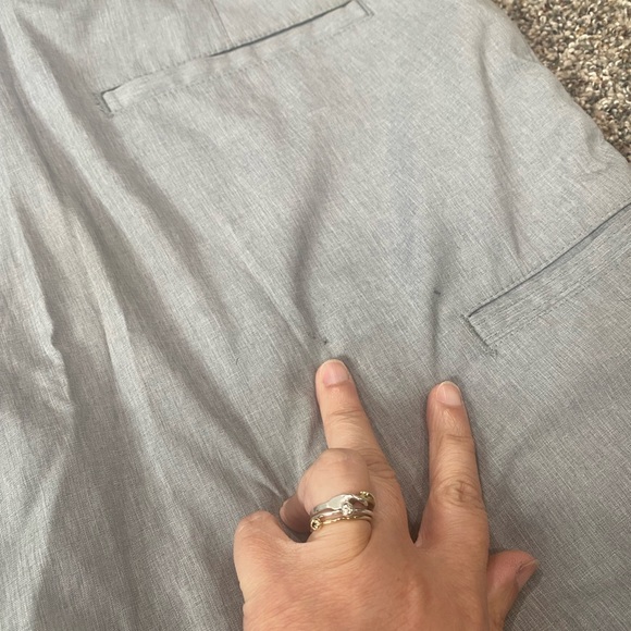 Nicklaus Men's Casual Shorts, golf shorts - Dark gray, Light gray, Tan. Sz 30 - Picture 8 of 11